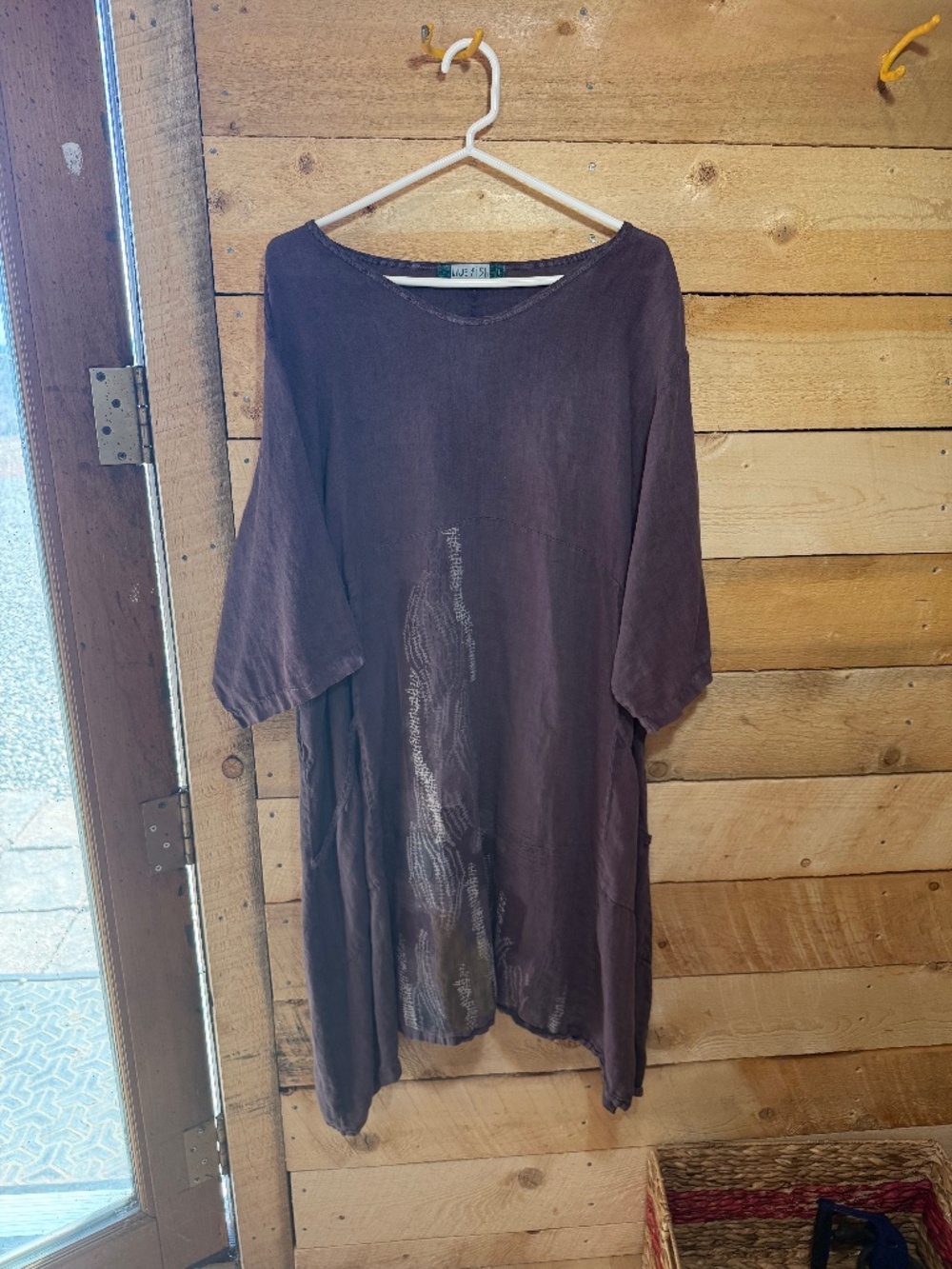Mulberry Linen Dress